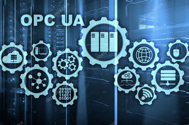 Comparison of OPC UA and MQTT protocols on a technical diagram