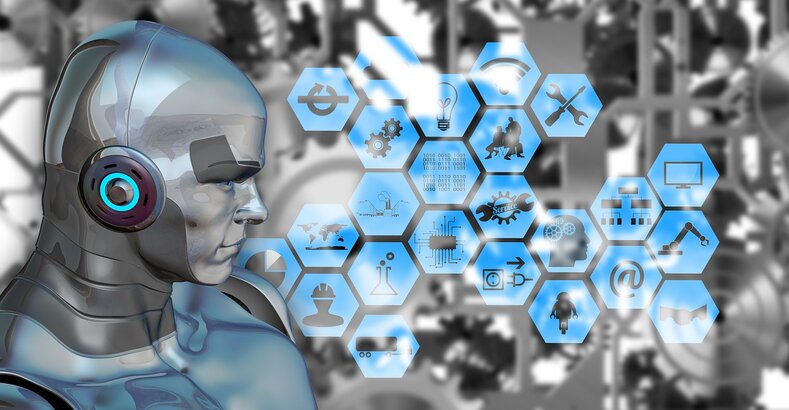 High-frequency industrial data trends on a monitoring dashboard