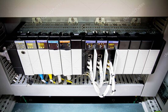 Legacy PLCs connected to a modern data acquisition system
