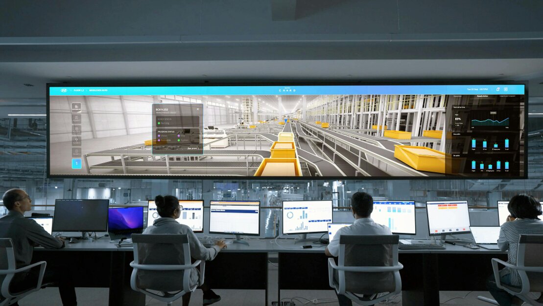 Process plant with pipes, tanks and control systems
